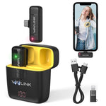 Microfono lavalier wireless WAVLINK con riduzione rumore