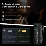 Microfono lavalier wireless WAVLINK con riduzione rumore