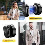 Microfono wireless dual Lavalier WAVLINK 608C con ricevitore 8 pi