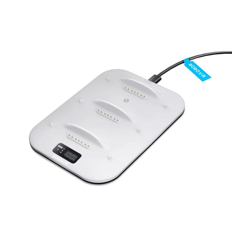 Base di ricarica BD3 per 3 batterie B100 con ricarica rapida 30W