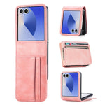 Custodia per telefono in pelle con scomparto verticale per carte a libro., For Galaxy Z Flip8 5G, For Galaxy Z Flip7 5G