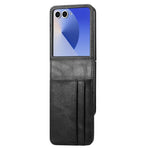 Custodia per telefono in pelle con scomparto verticale per carte a libro., For Galaxy Z Flip8 5G, For Galaxy Z Flip7 5G