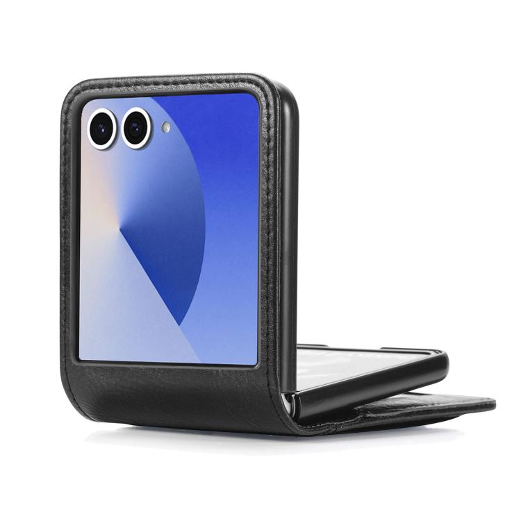 Custodia per telefono in pelle con scomparto verticale per carte a libro., For Galaxy Z Flip8 5G, For Galaxy Z Flip7 5G