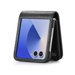 Custodia per telefono in pelle con scomparto verticale per carte a libro., For Galaxy Z Flip8 5G, For Galaxy Z Flip7 5G