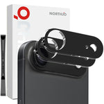 2 pellicole protettive in vetro temperato 3D HD per obiettivo fotocamera NORTHJO, For iPhone 17 Pro Max, For iPhone 17 Pro, For iPhone 17, For iPhone Air