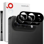 2 pellicole protettive in vetro temperato 3D HD per obiettivo fotocamera NORTHJO, For iPhone Fold, For iPhone 18 Pro, For iPhone 18 Pro Max, For iPhone 17 Pro Max, For iPhone 17 Pro, For iPhone 17, For iPhone Air