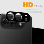 2 pellicole protettive in vetro temperato 3D HD per obiettivo fotocamera NORTHJO, For iPhone Fold, For iPhone 18 Pro, For iPhone 18 Pro Max, For iPhone 17 Pro Max, For iPhone 17 Pro, For iPhone 17, For iPhone Air