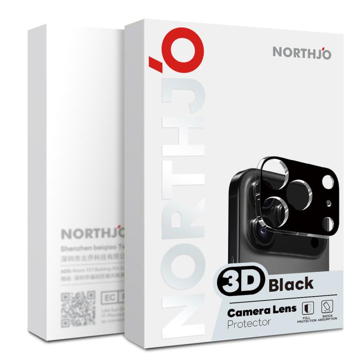 2 pellicole protettive in vetro temperato 3D HD per obiettivo fotocamera NORTHJO, For iPhone Fold, For iPhone 18 Pro, For iPhone 18 Pro Max, For iPhone 17 Pro Max, For iPhone 17 Pro, For iPhone 17, For iPhone Air