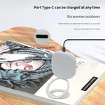 Lampada LED portatile AL80 con luce selfie magnetica