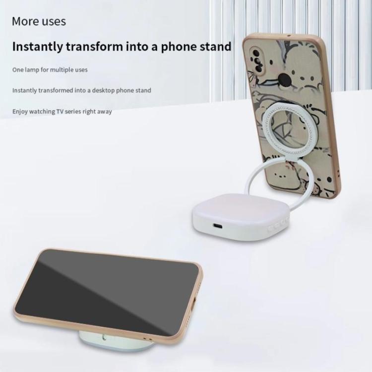Lampada LED portatile AL80 con luce selfie magnetica