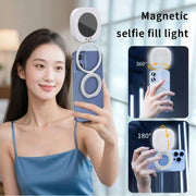 Lampada LED portatile AL80 con luce selfie magnetica