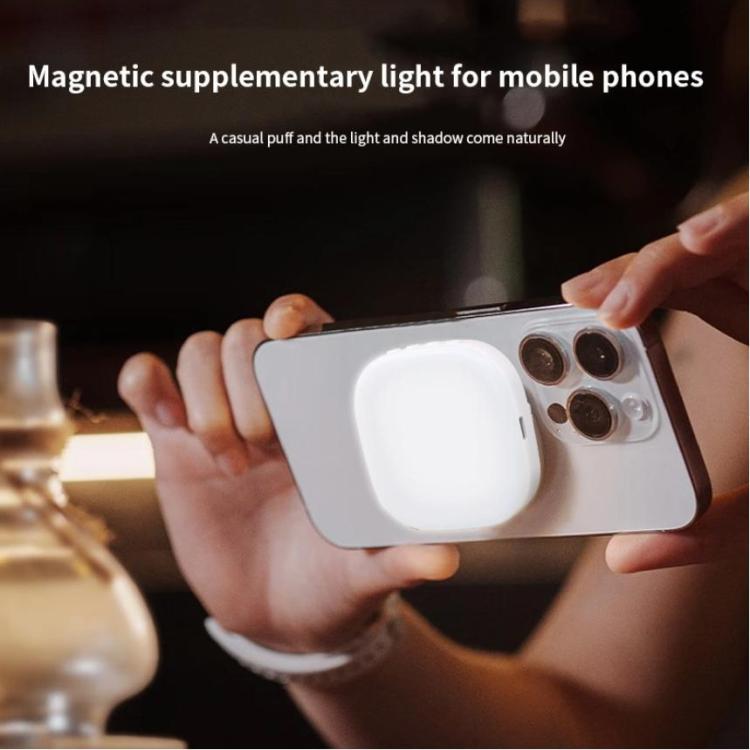 Lampada LED portatile AL80 con luce selfie magnetica
