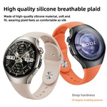 Cinturino per orologio in silicone con fibbia inversa, For Huawei Watch 5 42mm, For Huawei Watch 5 46mm