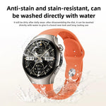 Cinturino per orologio in silicone con fibbia inversa, For Huawei Watch 5 42mm, For Huawei Watch 5 46mm