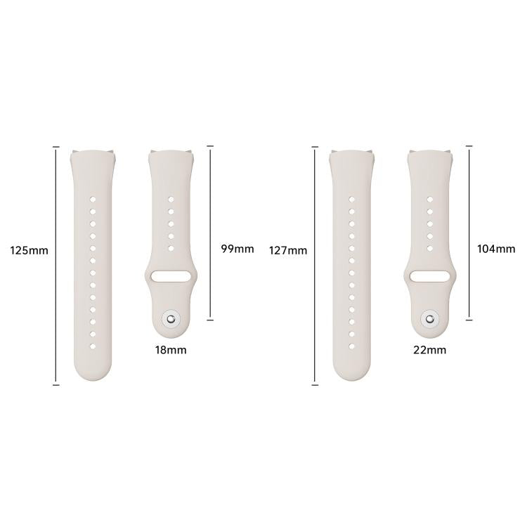 Cinturino per orologio in silicone con fibbia inversa, For Huawei Watch 5 42mm, For Huawei Watch 5 46mm