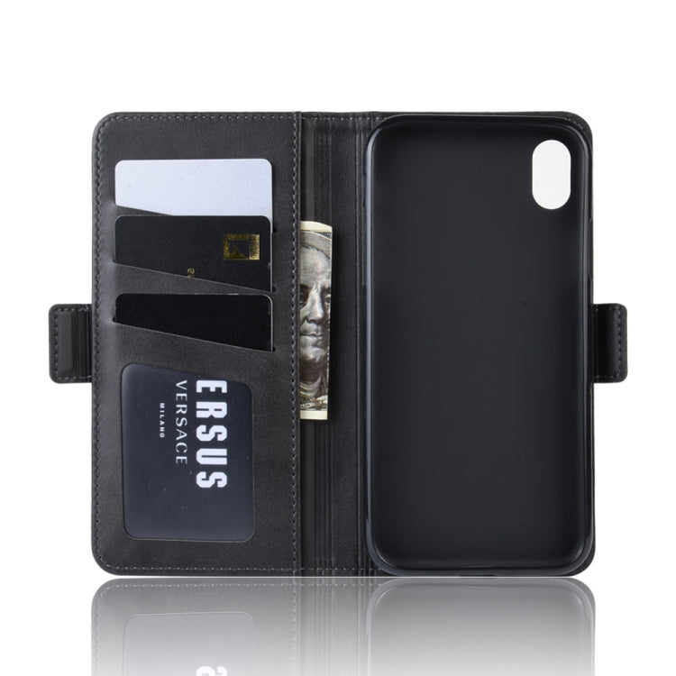 Custodia per cellulare in pelle con supporto a portafoglio per iPhone XR ， con portafoglio, supporto e slot per carte, For iPhone XR
