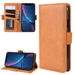 Custodia per cellulare in pelle con supporto a portafoglio per iPhone XR ， con portafoglio, supporto e slot per carte, For iPhone XR