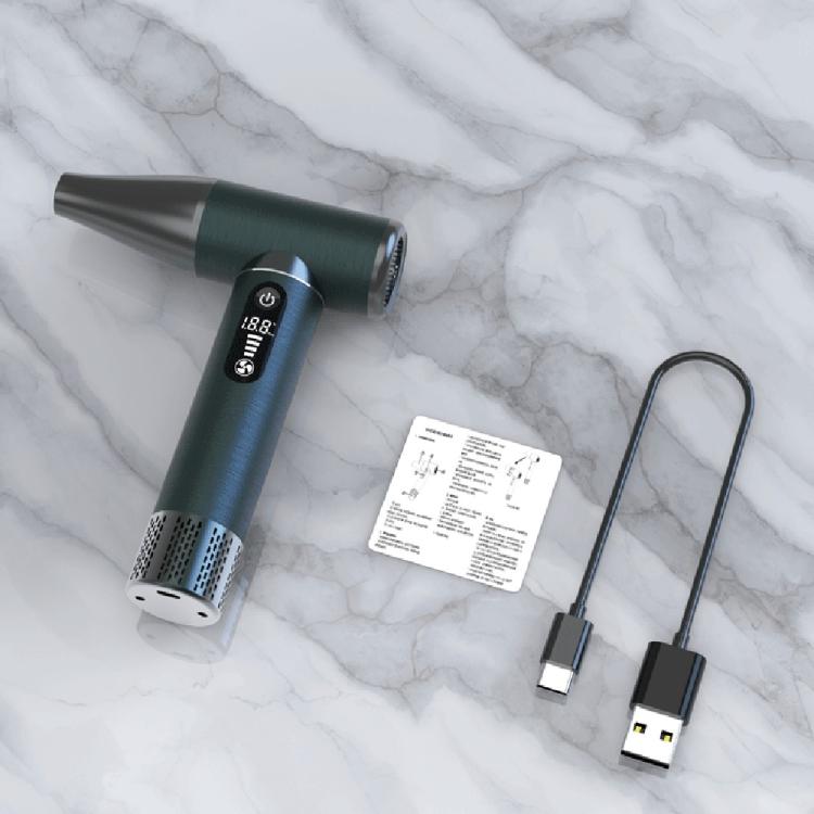 D15S Soffiatore compatto e potente con motore brushless, aspirapolvere portatile ad alta velocità con flusso d'aria elevato