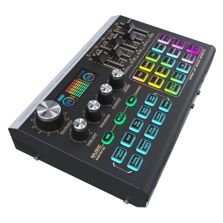 Mixer audio Bluetooth X9 4 canali con alimentazione phantom 48V