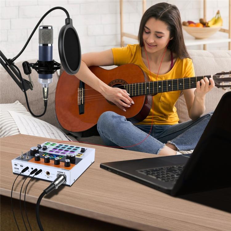 Mixer audio Bluetooth C200 per streaming e canto