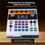 Mixer audio Bluetooth C200 per streaming e canto