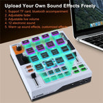 Mixer audio Bluetooth C200 per streaming e canto