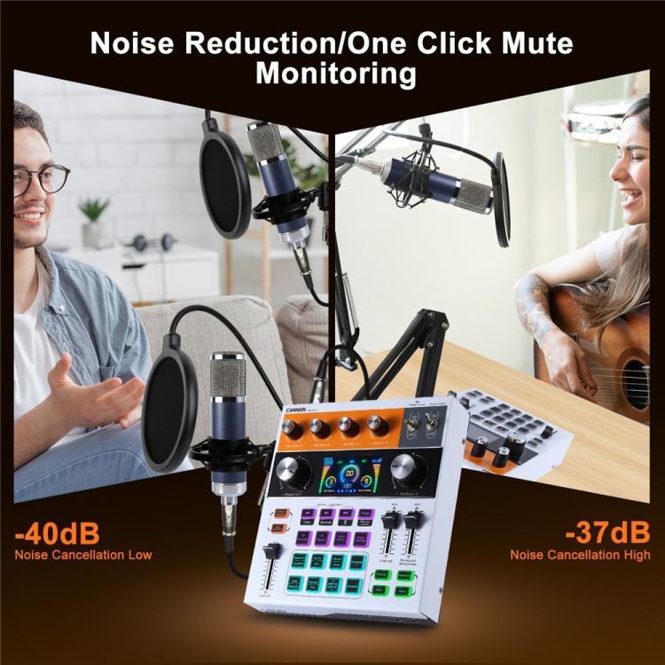 Mixer audio Bluetooth C200 per streaming e canto