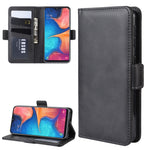 Custodia per cellulare in pelle con supporto a portafoglio per Galaxy A20E ， con portafoglio, supporto e slot per carte, For Galaxy A20E