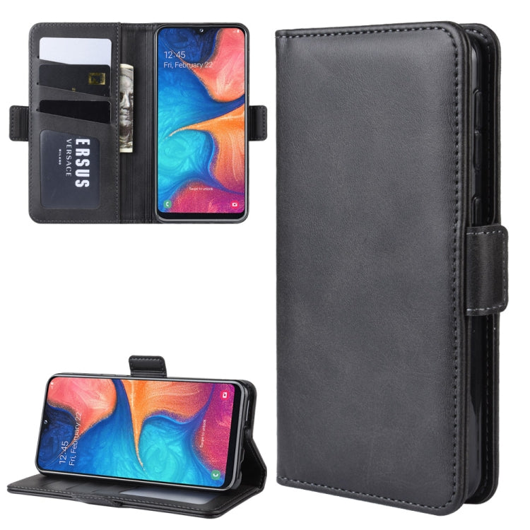 Custodia per cellulare in pelle con supporto a portafoglio per Galaxy A20E ， con portafoglio, supporto e slot per carte, For Galaxy A20E