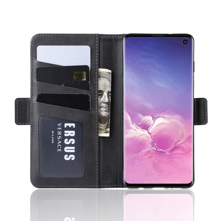 Custodia per cellulare in pelle con supporto a portafoglio per Galaxy S10 ， con portafoglio, supporto e slot per carte, For Galaxy S10