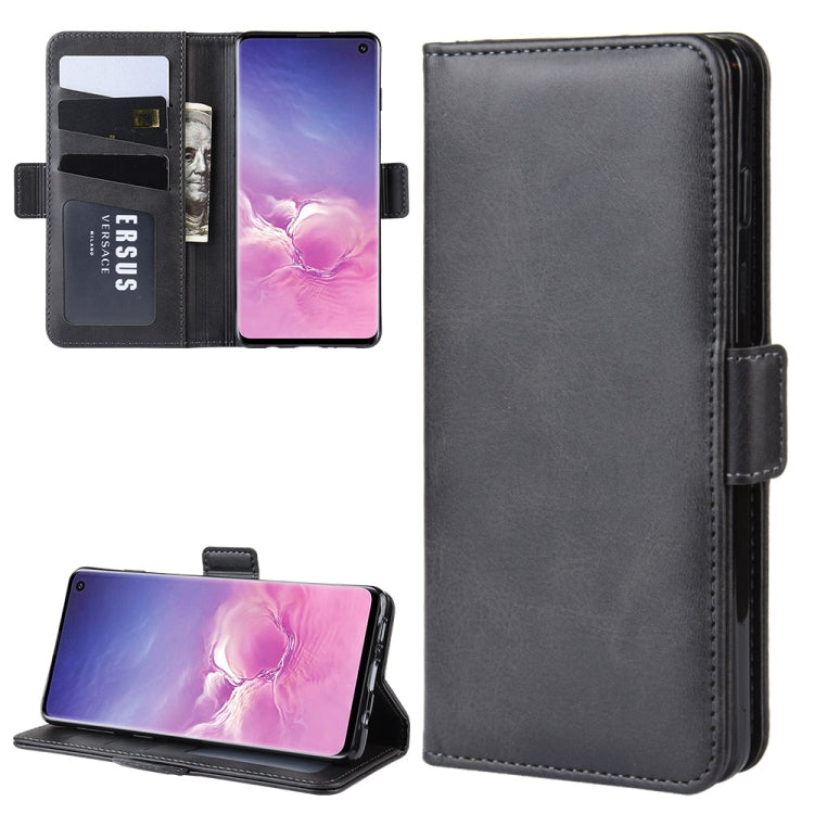 Custodia per cellulare in pelle con supporto a portafoglio per Galaxy S10 ， con portafoglio, supporto e slot per carte, For Galaxy S10