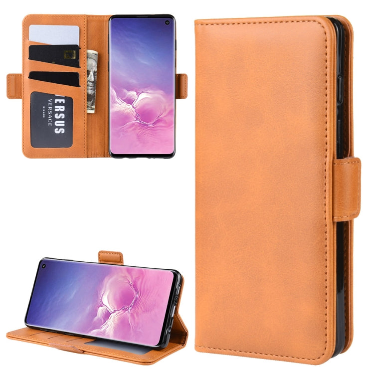 Custodia per cellulare in pelle con supporto a portafoglio per Galaxy S10 ， con portafoglio, supporto e slot per carte, For Galaxy S10