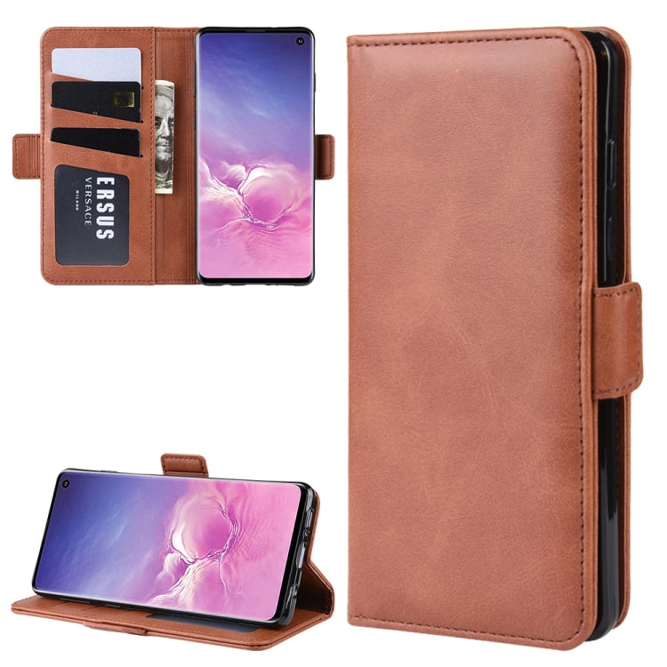 Custodia per cellulare in pelle con supporto a portafoglio per Galaxy S10 ， con portafoglio, supporto e slot per carte, For Galaxy S10