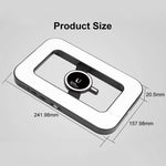 Luce video RGB magnetica S4 per smartphone
