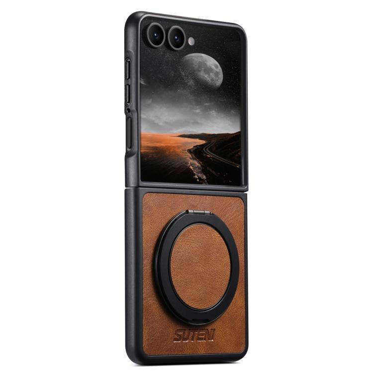 Custodia per telefono Suteni G3 Oil Wax con rotazione a 360° e supporto MagSafe., For Galaxy Z Fold8 Ultra 5G, For Galaxy Z Flip8 5G, For Galaxy Z Fold7 5G, For Galaxy Z Flip7 5G, For Galaxy Z Flip6, For Galaxy Z Fold6, For Galaxy Z Fold5              ...