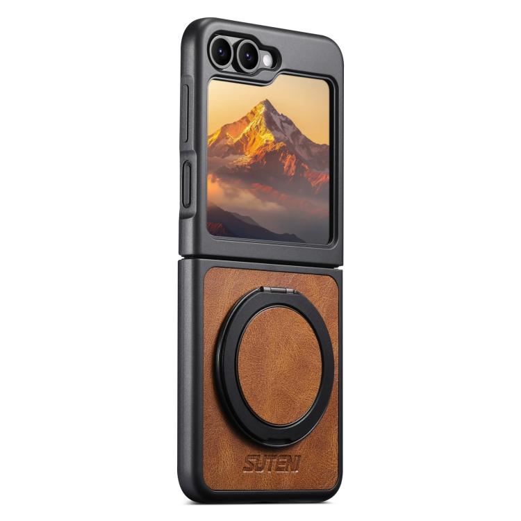 Custodia per telefono Suteni G3 Oil Wax con rotazione a 360° e supporto MagSafe., For Galaxy Z Fold8 Ultra 5G, For Galaxy Z Flip8 5G, For Galaxy Z Fold7 5G, For Galaxy Z Flip7 5G, For Galaxy Z Flip6, For Galaxy Z Fold6, For Galaxy Z Fold5              ...