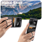 Custodia per telefono Suteni G3 Oil Wax con rotazione a 360° e supporto MagSafe., For Galaxy Z Flip5