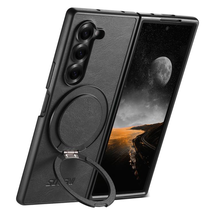 Custodia per telefono Suteni G3 Oil Wax con rotazione a 360° e supporto MagSafe., For Galaxy Z Fold8 Ultra 5G, For Galaxy Z Flip8 5G, For Galaxy Z Fold7 5G, For Galaxy Z Flip7 5G, For Galaxy Z Flip6, For Galaxy Z Fold6, For Galaxy Z Fold5              ...