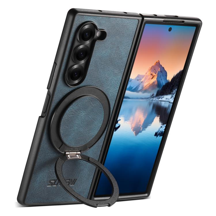 Custodia per telefono Suteni G3 Oil Wax con rotazione a 360° e supporto MagSafe., For Galaxy Z Fold8 Ultra 5G, For Galaxy Z Flip8 5G, For Galaxy Z Fold7 5G, For Galaxy Z Flip7 5G, For Galaxy Z Flip6, For Galaxy Z Fold6, For Galaxy Z Fold5              ...
