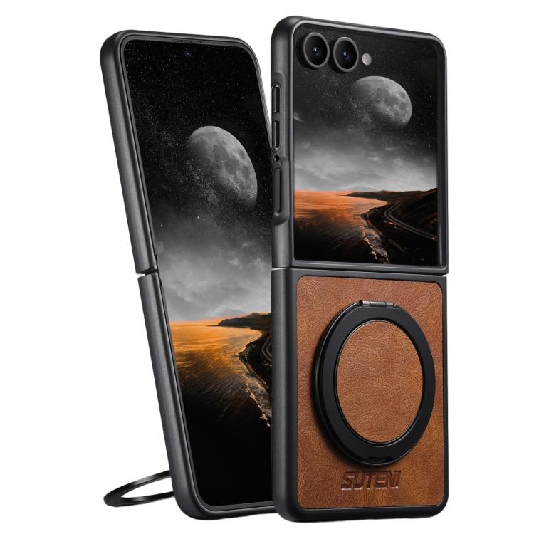 Custodia per telefono Suteni G3 Oil Wax con rotazione a 360° e supporto MagSafe., For Galaxy Z Fold8 Ultra 5G, For Galaxy Z Flip8 5G, For Galaxy Z Fold7 5G, For Galaxy Z Flip7 5G, For Galaxy Z Flip6, For Galaxy Z Fold6, For Galaxy Z Fold5              ...