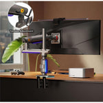Supporto da scrivania per monitor curvo 32-60 pollici