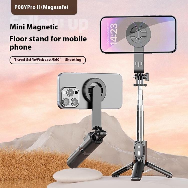 P08Y Pro Asta selfie portatile con treppiede e telecomando