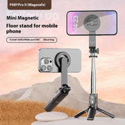 P08Y Pro Asta selfie portatile con treppiede e telecomando