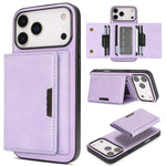 Custodia per telefono in pelle Kalebol con chiusura magnetica MagSafe a tre ante., For iPhone 17 Pro Max, For iPhone 17 Pro, For iPhone 17, For iPhone 17 Air
