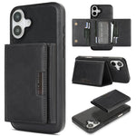 Custodia per telefono in pelle Kalebol con chiusura magnetica MagSafe a tre ante., For iPhone 17 Pro Max, For iPhone 17 Pro, For iPhone 17, For iPhone 17 Air