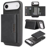 Custodia per telefono in pelle Kalebol con chiusura magnetica MagSafe a tre ante., For iPhone 17 Pro Max, For iPhone 17 Pro, For iPhone 17, For iPhone 17 Air