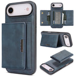 Custodia per telefono in pelle Kalebol con chiusura magnetica MagSafe a tre ante., For iPhone 17 Pro Max, For iPhone 17 Pro, For iPhone 17, For iPhone 17 Air