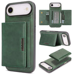 Custodia per telefono in pelle Kalebol con chiusura magnetica MagSafe a tre ante., For iPhone 17 Pro Max, For iPhone 17 Pro, For iPhone 17, For iPhone 17 Air