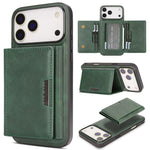 Custodia per telefono in pelle Kalebol con chiusura magnetica MagSafe a tre ante., For iPhone Fold, For iPhone 18 Pro, For iPhone 18 Pro Max, For iPhone 17e / 16e