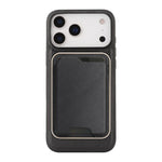 Custodia magnetica in pelle con porta carte per iPhone 17